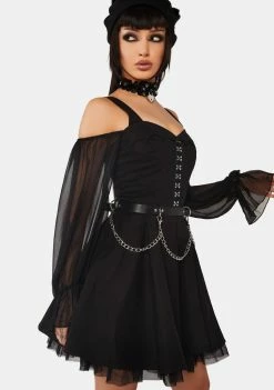 The Grave Girls Nightmares Of You Flared Dress