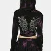 The Grave Girls Outerwear Dark Illusions Zip-Up Hoodie