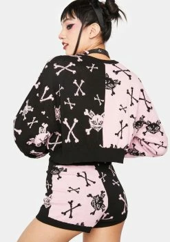 The Grave Girls Jumpsuits & Rompers Furrocious Kitty Lounge Set