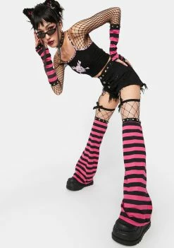 The Grave Girls Be Warned Leg Warmers