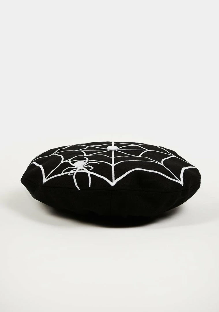 Buy π The Grave π§ Girls An Entanglement Embroidered Beret β€οΈ 8 The Grave Girls An Entanglement Embroidered Beret