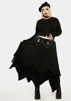 The Grave Girls Plus Love The Night Maxi Skirt