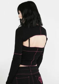 The Grave Girls Tops Hidden Fae Shrug Set