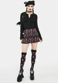 Best Pirce 🌟 The Grave 👧 Girls Long Sleeve Crop Top Just Wing It Collared Top 🤩 8 The Grave Girls Long Sleeve Crop Top Just Wing It Collared Top