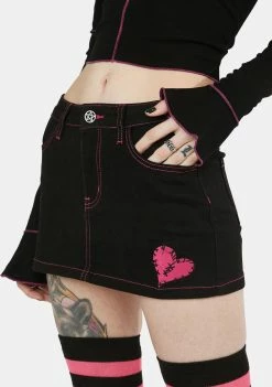The Grave Girls Hidden Fae Mini Skirt
