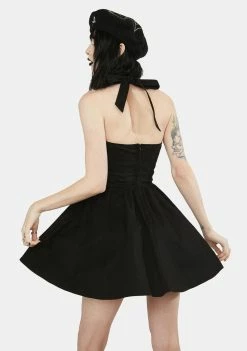 The Grave Girls Casual Dresses Bathed In Moonlight Halter Dress