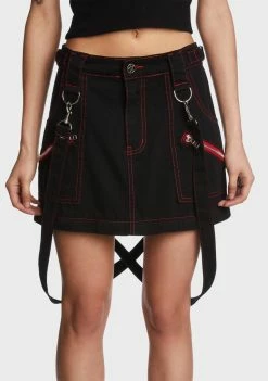 The Grave Girls Bottoms Solemn Ensemble Convertible Skirt