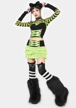 The Grave Girls Acting Envious Mini Skirt