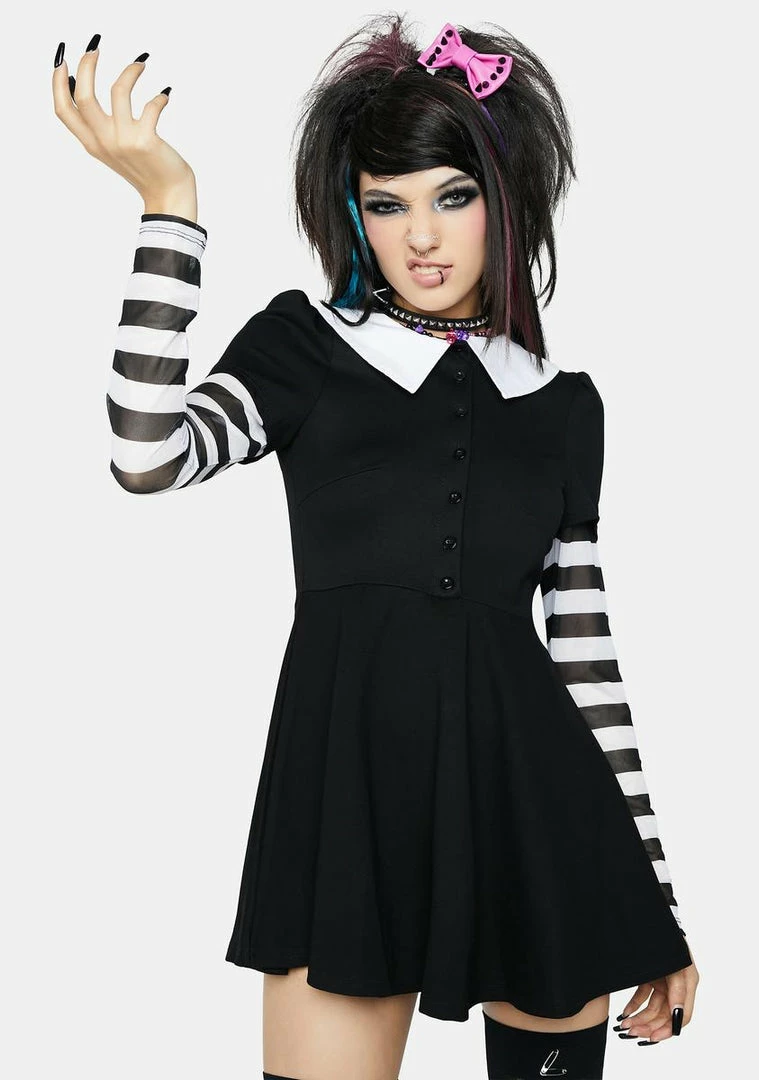 Best Pirce ๐ The Grave ๐ง Girls Casual ๐ Dresses Mr. Brightside Mini ๐ Dress ๐ 3 The Grave Girls Casual Dresses Mr. Brightside Mini Dress