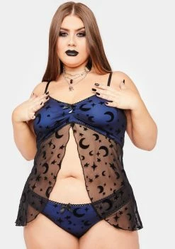 The Grave Girls Plus Perfect Spellcaster Lingerie Set