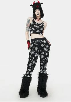 The Grave Girls Dark Greetings Thermal Lounge Pants