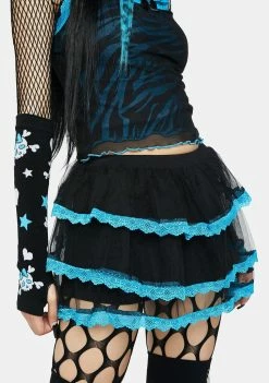 The Grave Girls Hey Scenester Mini Skirt