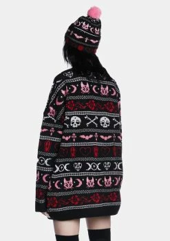 The Grave Girls Season Of The Ghouls Knit Cardigan