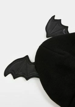The Grave Girls Hats Wings Of Doom Knit Beanie