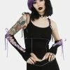 Promo ๐ The Grave ๐ง Girls Tank Crop Top Dark Trance Tank And Gloves Set โจ 1 The Grave Girls Tank Crop Top Dark Trance Tank And Gloves Set