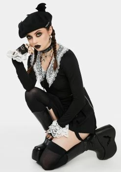 The Grave Girls Bat For More Winged Beret Hats