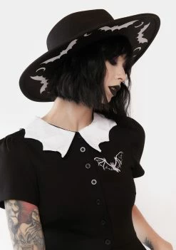 The Grave Girls Coven Girl Wide Brim Hat Hats