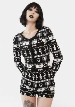 The Grave Girls Made Of Mischief Thermal Romper