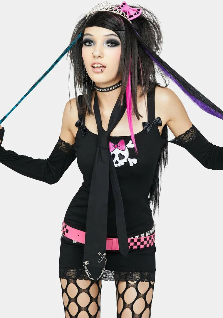 Promo 🌟 The Grave 👧 Girls The Epic Fail Tie 🛒 4 The Grave Girls The Epic Fail Tie