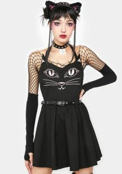 The Grave Girls Here Kitty Mini Dress