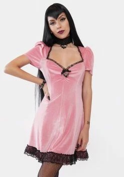 The Grave Girls Sweeter Than Midnight Velvet Dress