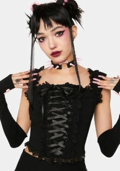 The Grave Girls Join The Dark Side Corset Top