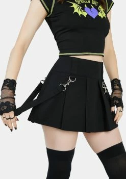 The Grave Girls Just Hangin' Pleated Skirt