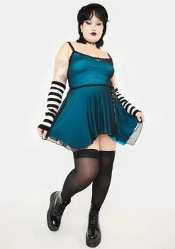 The Grave Girls Plus Woodland Stroll Mini Dress