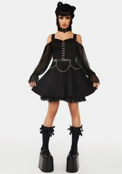 Top 10 ๐ฅฐ The Grave ๐ง Girls Nightmares Of You Flared ๐ Dress ๐ 8 The Grave Girls Nightmares Of You Flared Dress