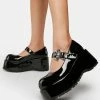 The Grave Girls Mama's Little Monster Mary Janes Platform Mary Janes