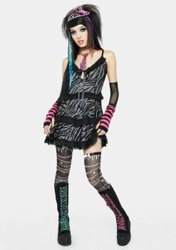 The Grave Girls Dance To This Beat Mini Dress Slip Dress
