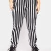 The Grave Girls Plus New Idols Striped Skinny Jeans Bottoms