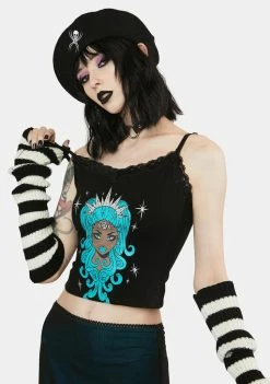 The Grave Girls Pixie Charms Graphic Cami Top Graphic Tank Tops