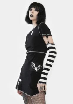 The Grave Girls Dresses Slightly Sinful Mini Dress