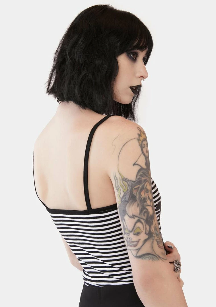 Best reviews of π₯ The Grave π§ Girls Purrrfect Moonlight Striped Tank Tops 𧨠6 The Grave Girls Purrrfect Moonlight Striped Tank Tops