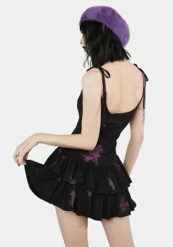 Budget 🔔 The Grave 👧 Girls Dark Illusions Mini 👗 Dress Sundress 😍 9 The Grave Girls Dark Illusions Mini Dress Sundress