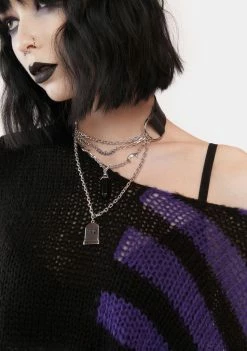 The Grave Girls Deadly And Divine Layered Necklace