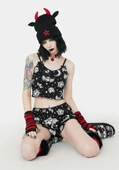 The Grave Girls Dark Greetings Pajama Set Lingerie & Sleepwear