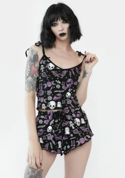The Grave Girls Lingerie & Sleepwear Magick Around Me Pajama Set