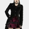 The Grave Girls Trench Coats Darkest Before Dawn Velvet Coat