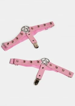 The Grave Girls Feline Good Tights & Garters Set Socks & Tights