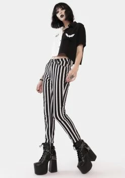 Budget π The Grave π§ Girls Bottoms New Idols Striped Skinny π Jeans π 8 The Grave Girls Bottoms New Idols Striped Skinny Jeans
