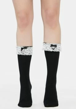 The Grave Girls Creature Of The Night Crew Socks