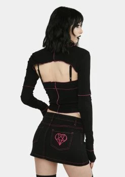 The Grave Girls Hidden Fae Mini Skirt