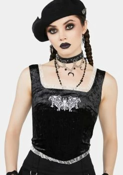 The Grave Girls Some Girls Bite Corset Top