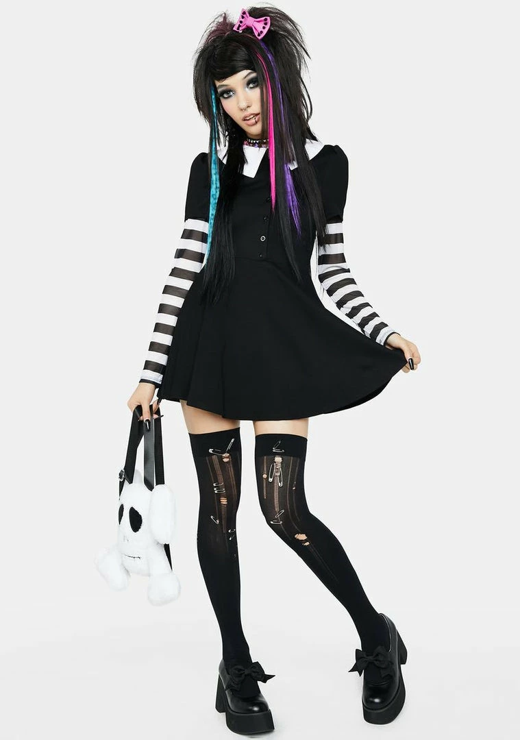 Best Pirce ๐ The Grave ๐ง Girls Casual ๐ Dresses Mr. Brightside Mini ๐ Dress ๐ 5 The Grave Girls Casual Dresses Mr. Brightside Mini Dress