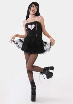 The Grave Girls Bottoms Dearly Beloved Mini Skirt