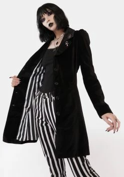 The Grave Girls Outerwear New Idols Velvet Coat