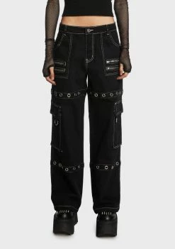 The Grave Girls Bottoms Mortal Solitude Cargo Pants