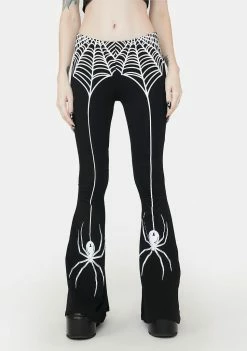 The Grave Girls Web Of Secrets Yoga Pants